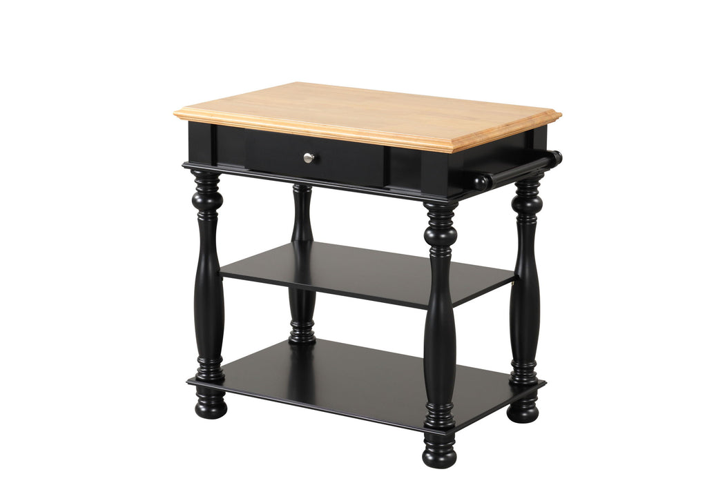 Kitchen Island - Black