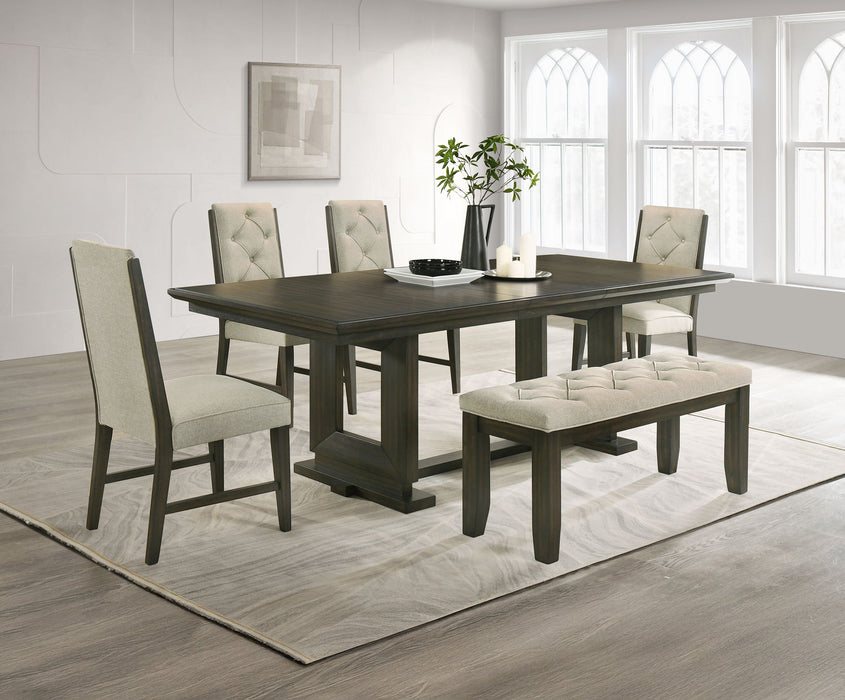 Herbert - 6 Piece Dining Room Set - Espresso
