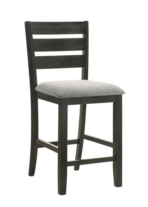 Bardstown Wheat Charcoal Counter Height Dining Sets by Crown Mark