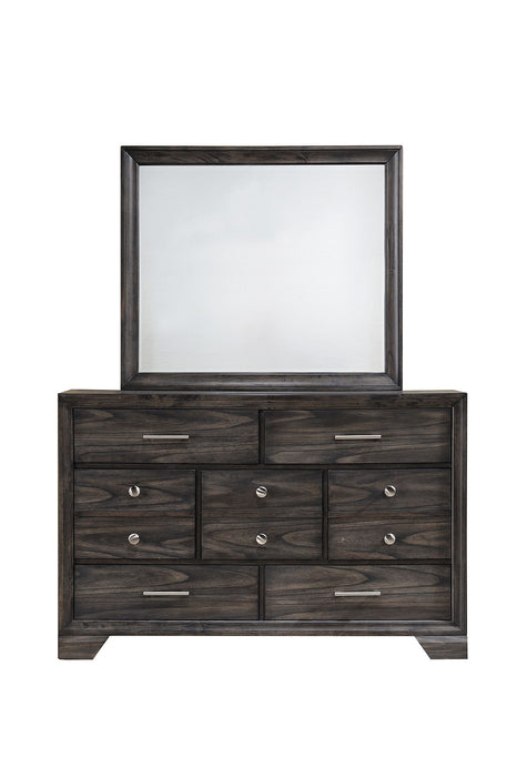 Jaymes - Dresser & Mirror - Gray