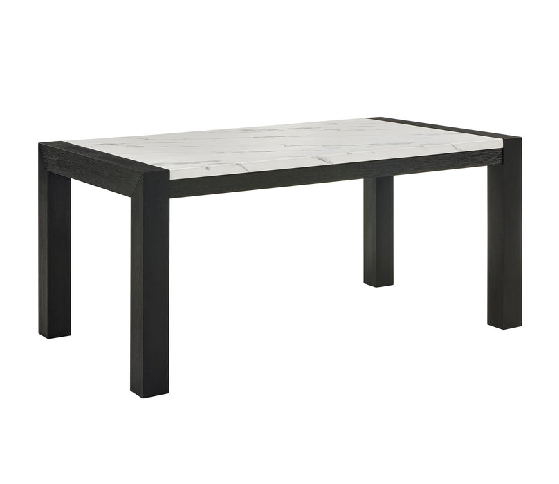 Jules - 6 Piece Dining Room Set - Charcoal / White