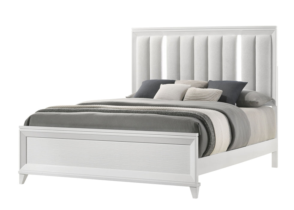 Cressida - Queen 5 Piece Bedroom Set - White