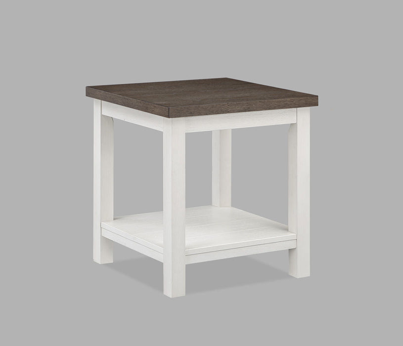 Dakota - End Table - White