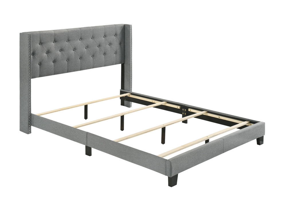 Makayla - Queen Bed - Gray