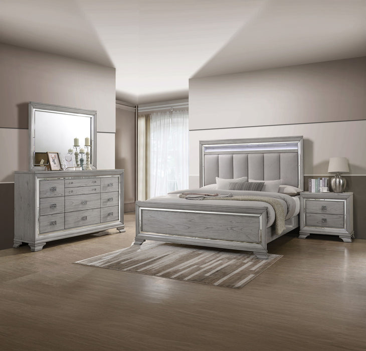 Vail - Queen 4 Piece Bedroom Set - Gray