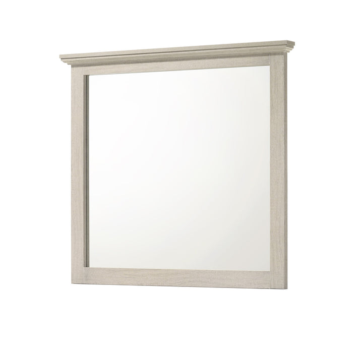 Sarter - Dresser & Mirror - White