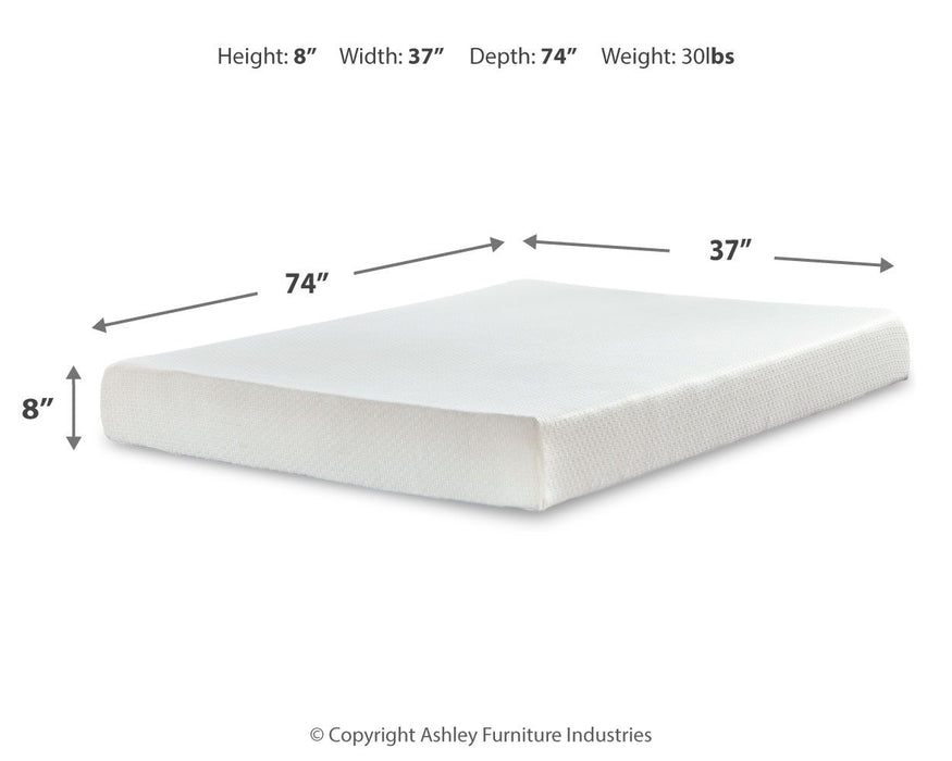 Chime 8 Inch Memory Foam - Medium Memory Foam Mattress