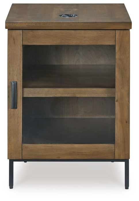 Torlanta - Chair Side End Table - Brown