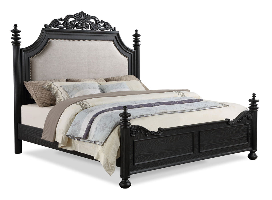 Kingsbury - King 5 Piece Bedroom Set - Black