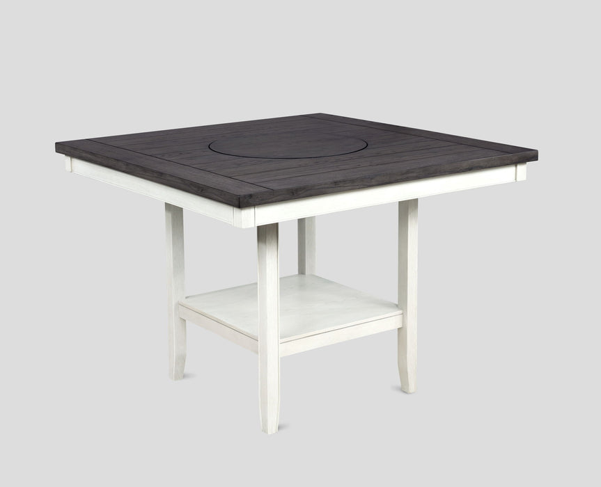 Fulton - Counter Height Table - Chalk White
