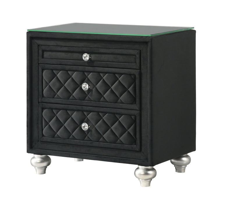 Cameo - Nightstand - Black