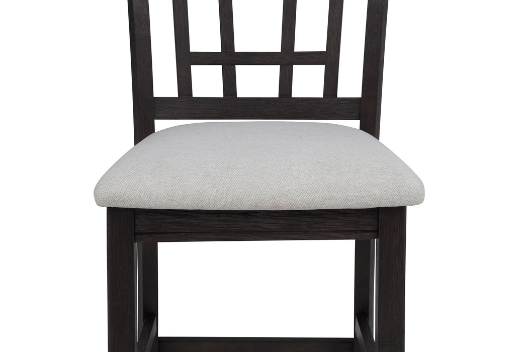 Hartwell - Counter Height Chair (Set of 2) - Charcoal Black