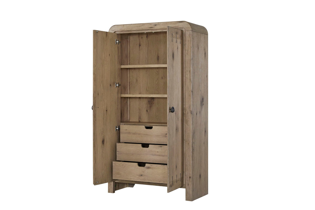 Pagosa - Armoire - English Knotty Oak