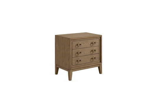 Elure - 3 Drawer Nightstand With USB