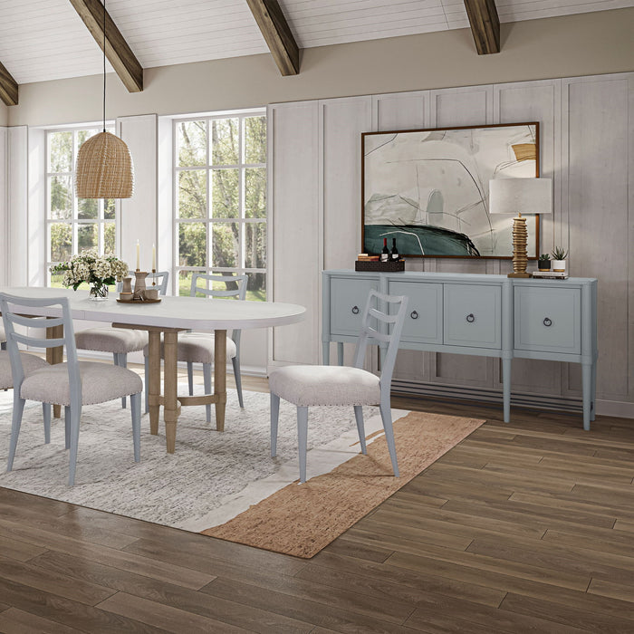 Breakfront - Sideboard - Light Blue