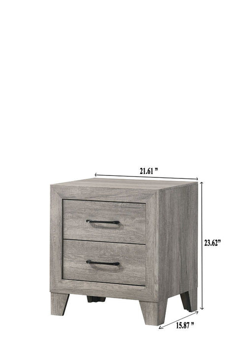 Hopkins - Nightstand - Gray