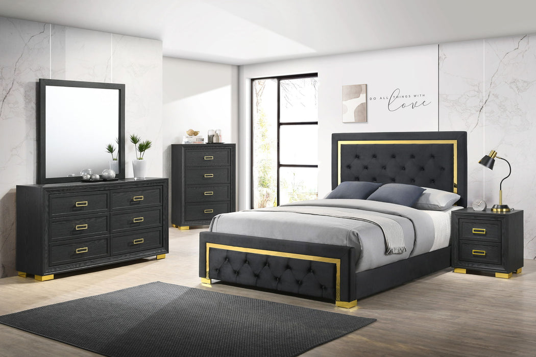 Pepe - King Bed - Black
