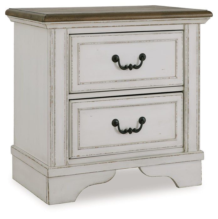Blendon - Two Drawer Night Stand - Two-tone