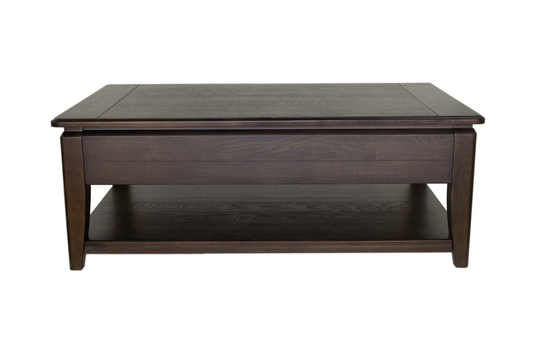 Bellamy Lane - Cocktail Table With Lift Top & Casters - Elm