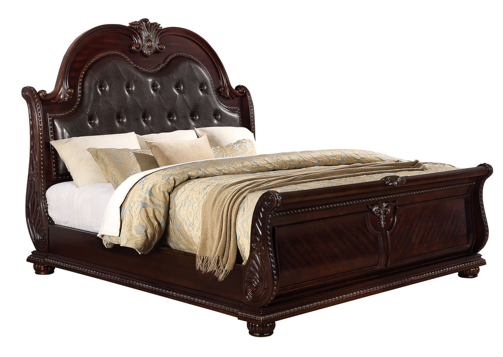 Stanley - Queen 4 Piece Bedroom Set - Cherry