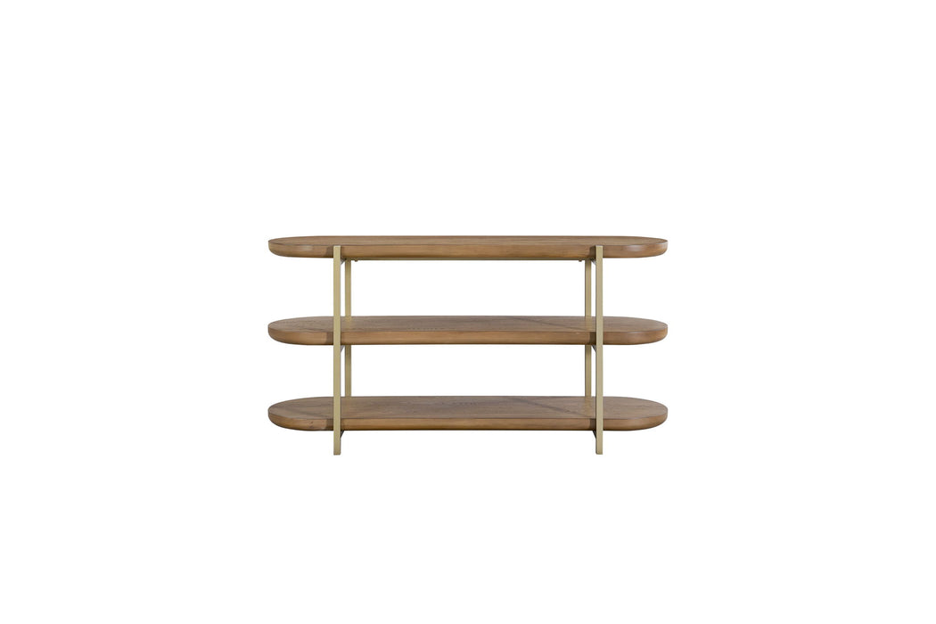 Elure - Bridges Console Table - Latte