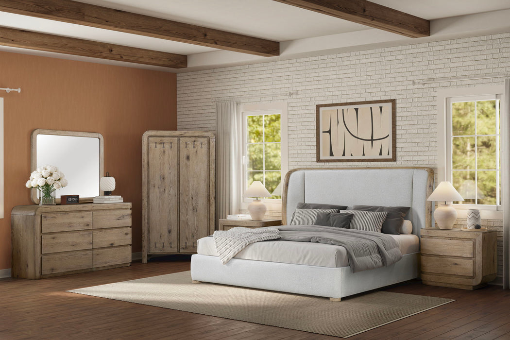 Pagosa - Landscape Mirror - English Knotty Oak