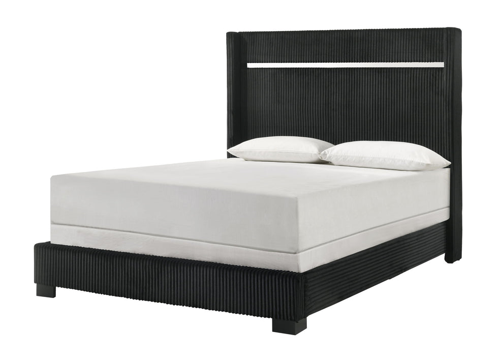 Gennro - Queen Bed - Black
