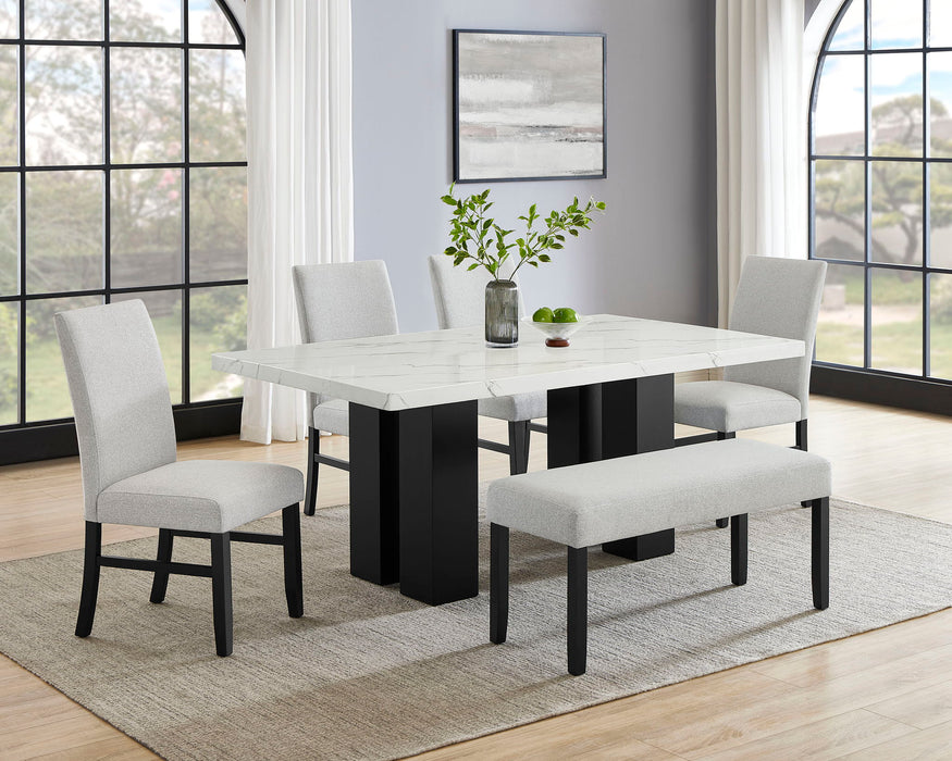 Parkside - 6 Piece Dining Room Set - White