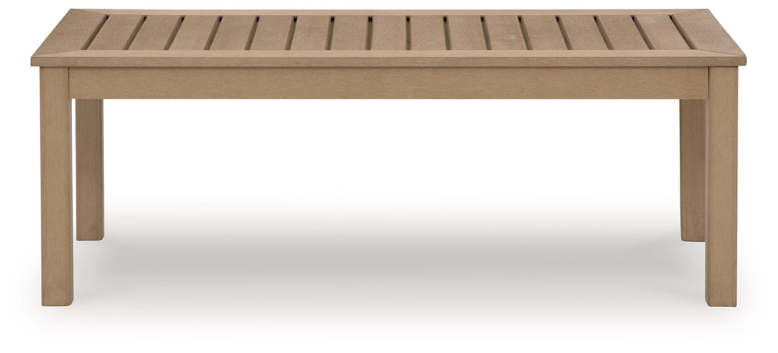 Hallow Creek - Rectangular Cocktail Table - Driftwood