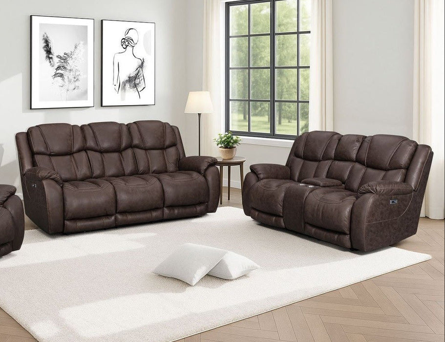LR2912 Chocolate PMF Power Motion Reclining Set