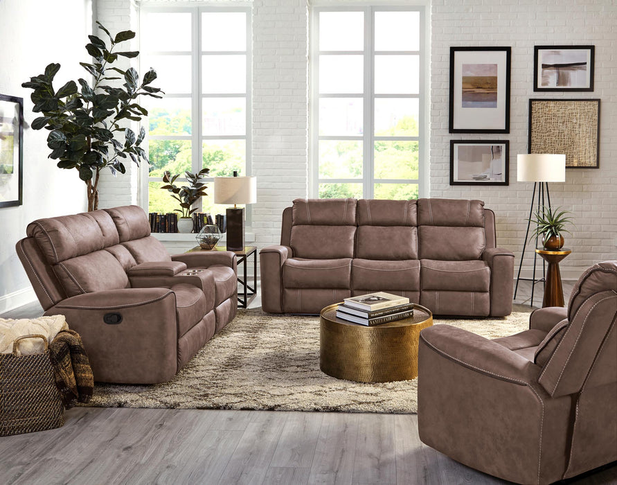 Telluride Mocha Reclining Living Room Sets