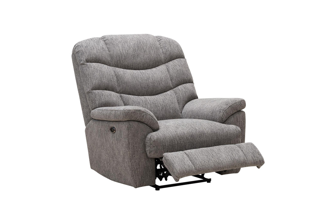 Big Man's Power Wallsaver Recliner Coffee PMF or Grey Chenille