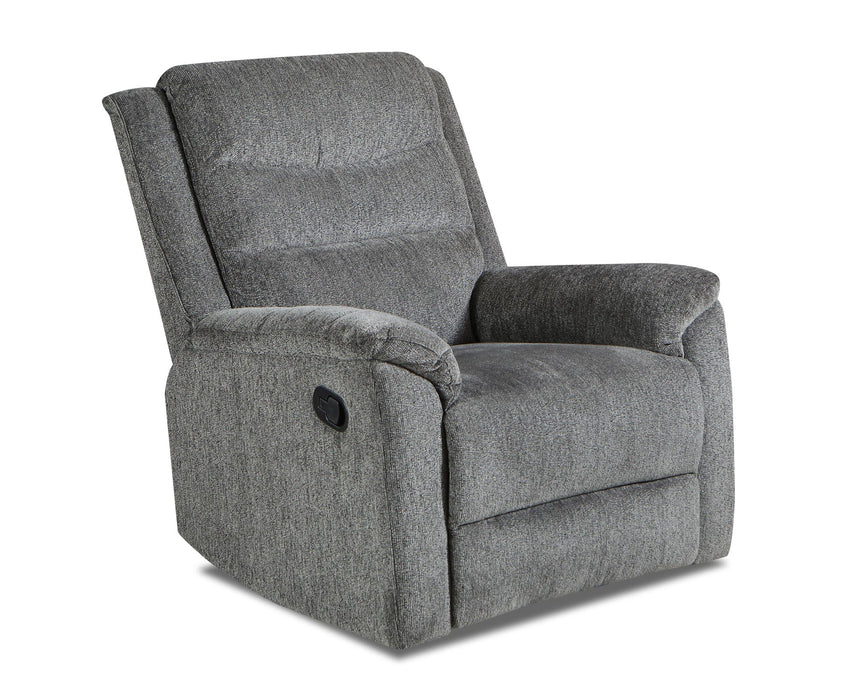 LR7578 Manual Glider Recliner in Chocolate or Charcoal