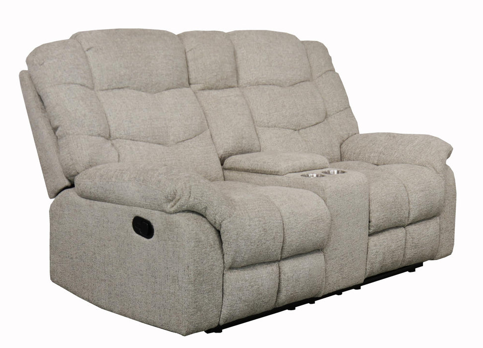 Pewter Manual Motion Reclining Living Room Set