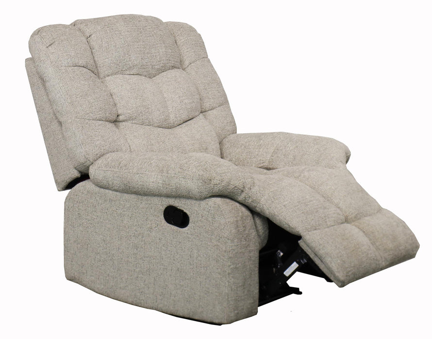 Pewter Manual Motion Reclining Living Room Set