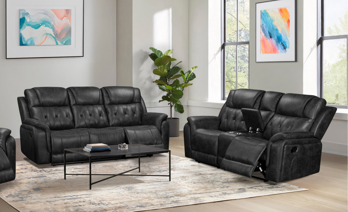 LR8169CC Cowboy Charcoal Power Reclining Living Room Sets