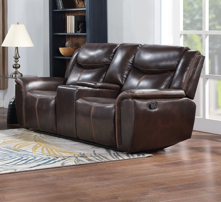 Marisol Chocolate Living Reclining Living Room Set