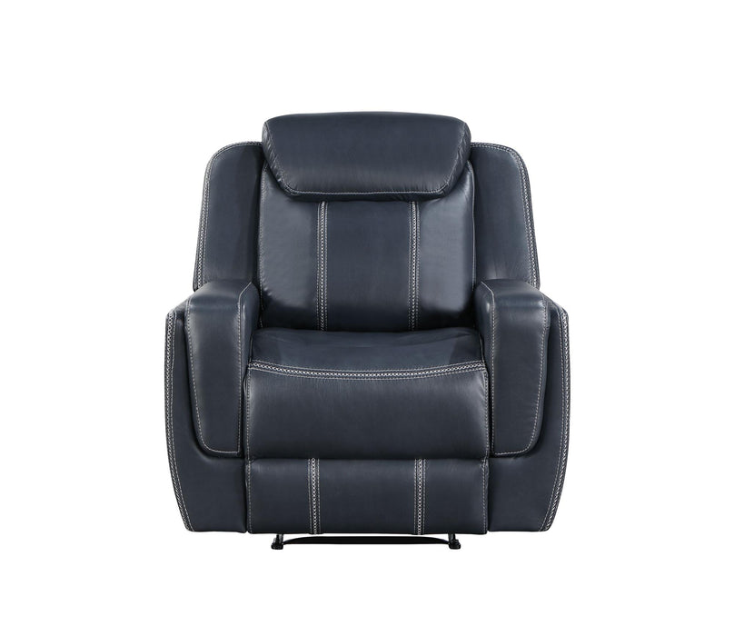 Denver Blue Recliner Chair