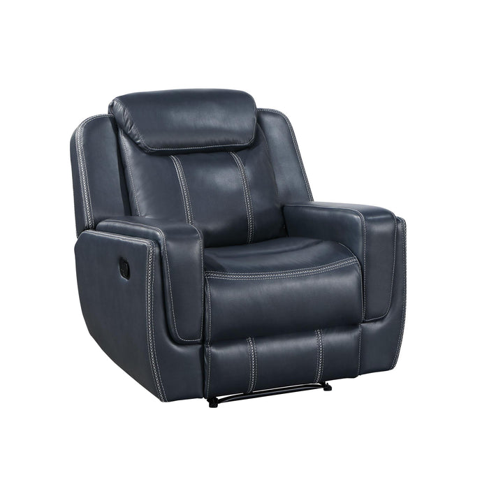 Denver Blue Recliner Chair