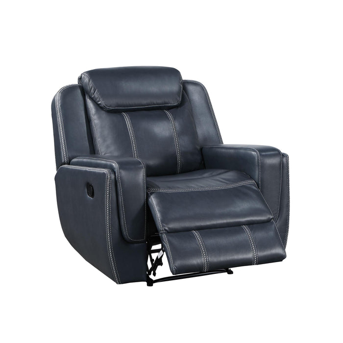 Denver Blue Recliner Chair