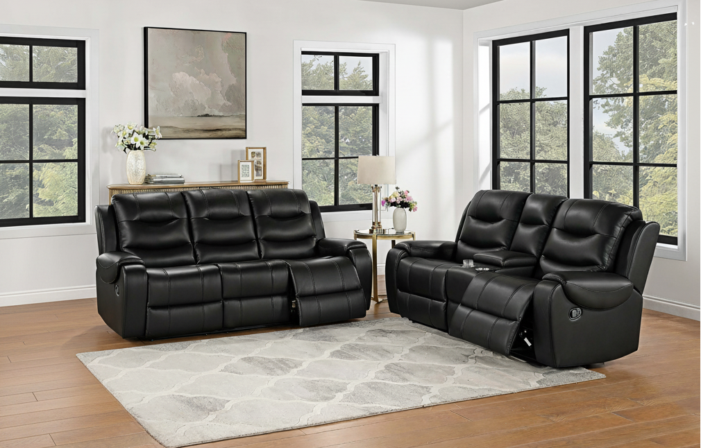New Reggio Charcoal Manual Motion Living Room Collection