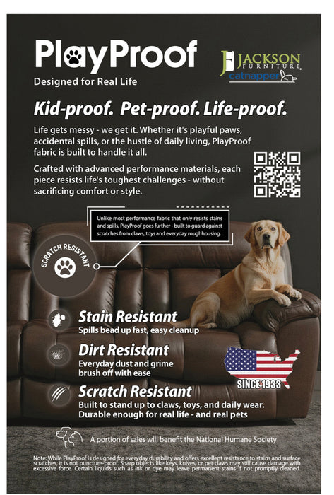 Playproof Dual-Reclining Sofa & Loveseat Set