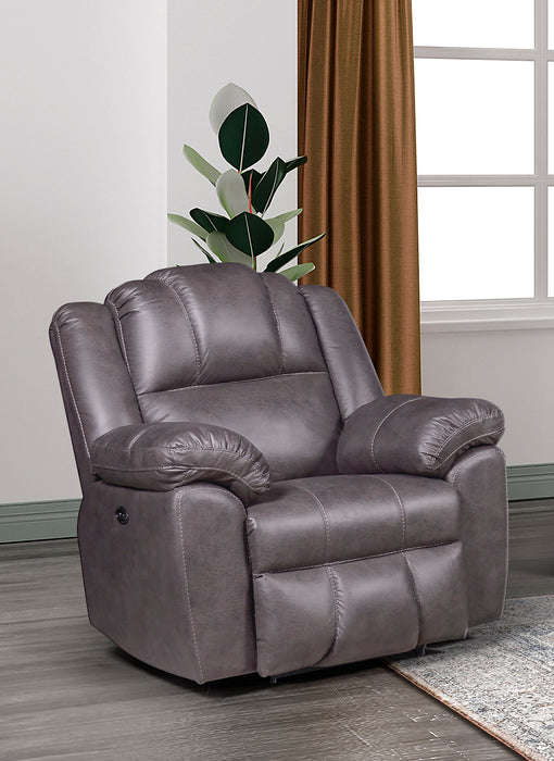 Shire #7 Polished Microfiber Recliner Chair
