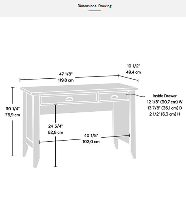 SA409936 RTA Jamocha Wood Computer Desk