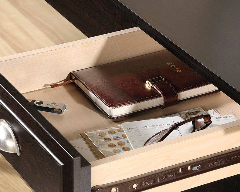 SA422378 RTA Jamocha Wood Lift-Top Desk