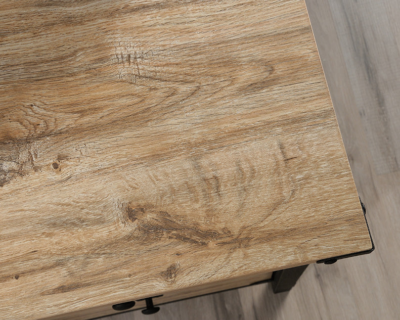 SA425908 RTA Milled Mesquite L-Shaped Desk