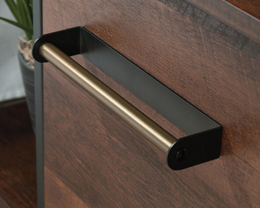 SA430263 RTA Barrel Oak Side Table / Nightstand