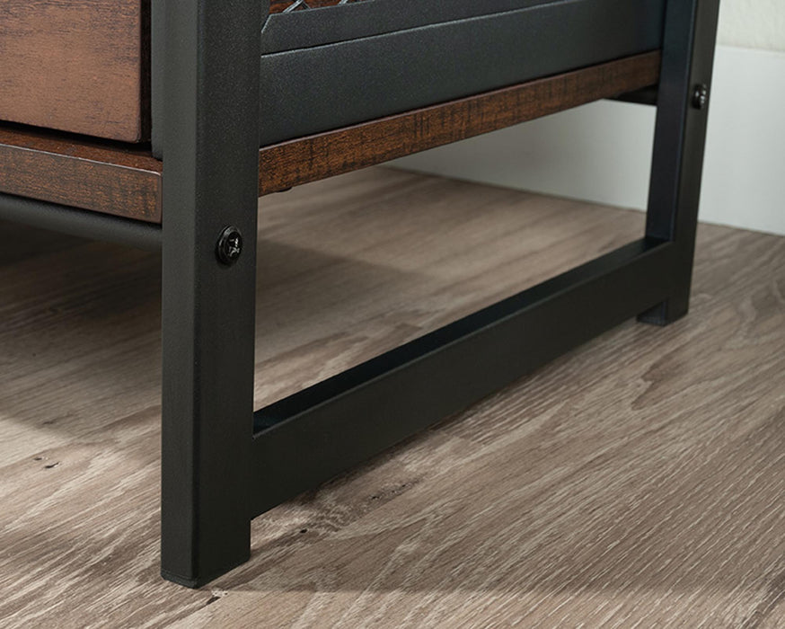 SA430263 RTA Barrel Oak Side Table / Nightstand