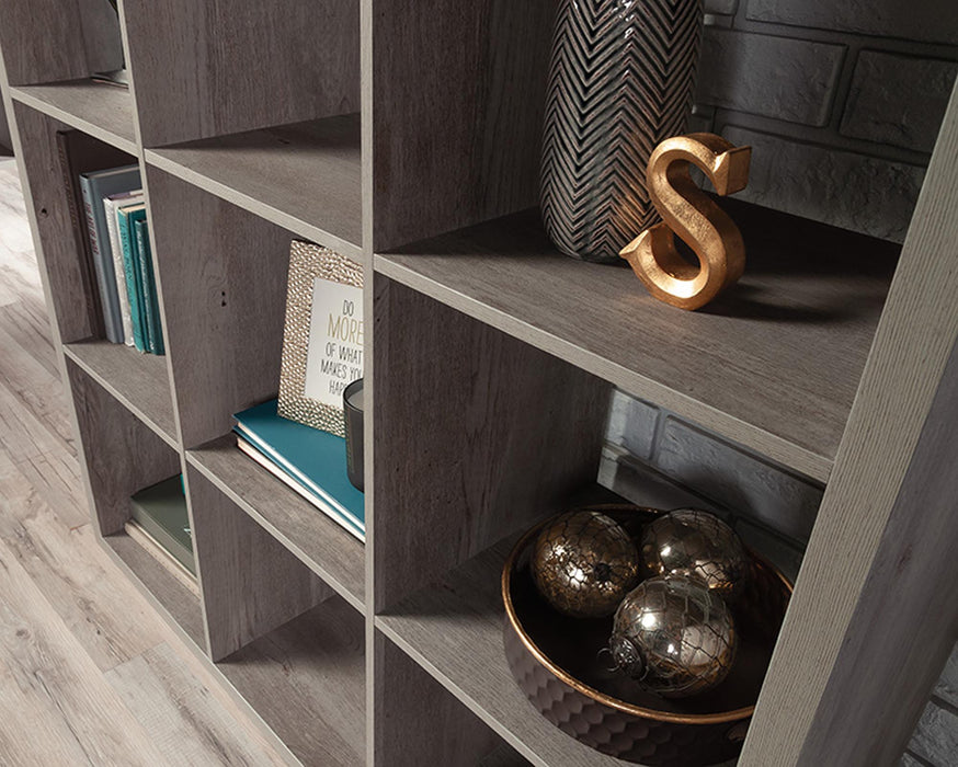 SA431287 RTA Mystic Oak 9-Cube Organizer