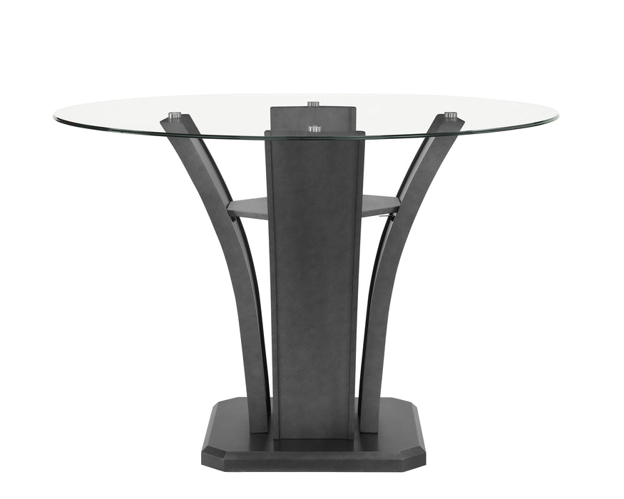 Camelia - Counter Height Table - Glass